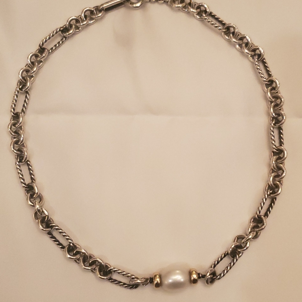 David Yurman pearl necklace